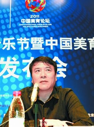 北京现代音乐节创办者、中央音乐学院副院长叶小钢