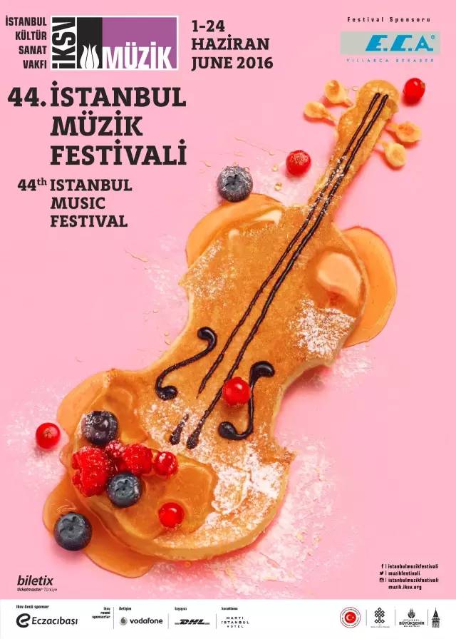 伊斯坦布尔国际音乐节海报
