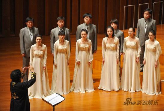 国家大剧院青年室内合唱团首次亮相京城(组图)