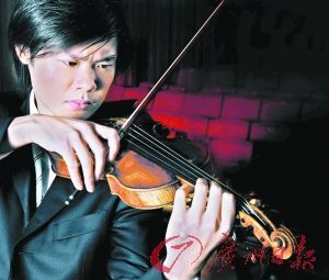 黄蒙拉 文薇上演小提琴版“男才女貌”(组图)
