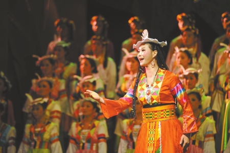 歌剧《娥加美》首演四川艺术职业学院有创新