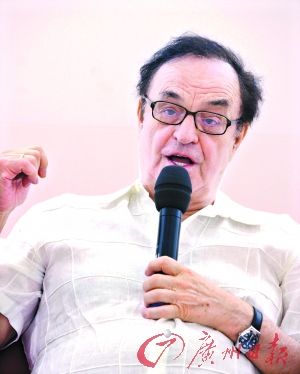 迪图瓦在广州接受本报记者采访。