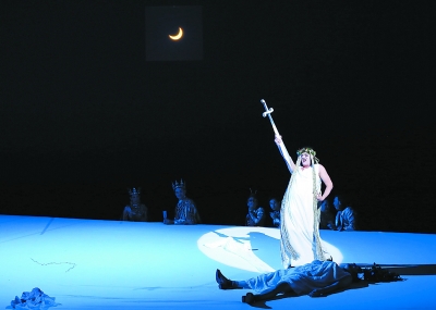 北京国际音乐节上演的歌剧《仲夏夜之梦》