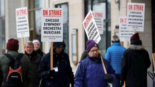 芝加哥交响乐团乐手罢工