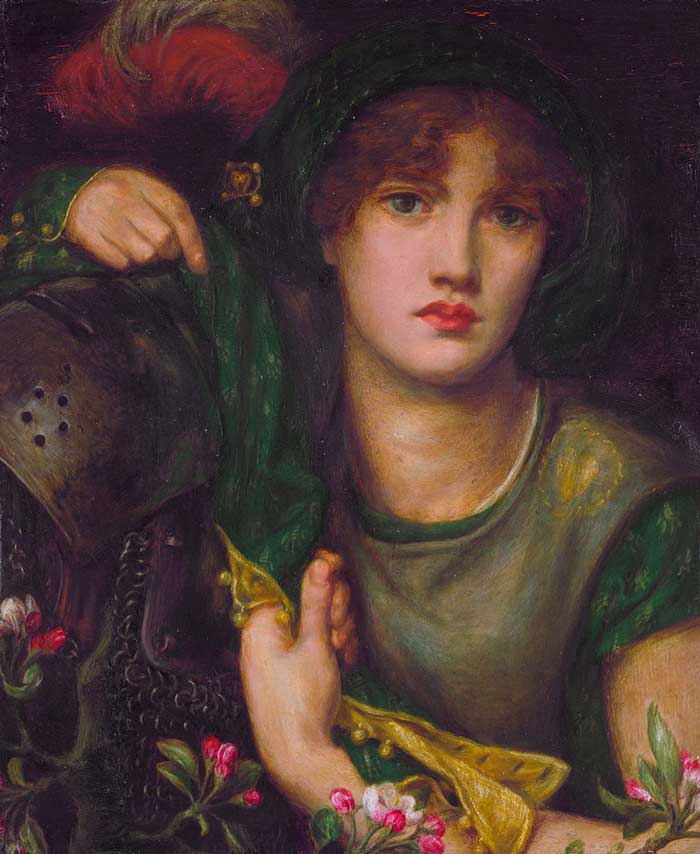 但丁·加百利·罗塞蒂的画作“绿袖子”
